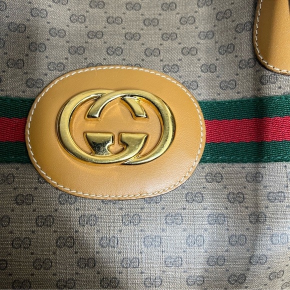 Gucci Vintage Web Tote - Picture 12 of 15